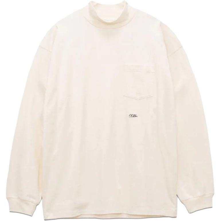 Nanamica FW25 OOAL Mock Neck L/S Tee T Shirt Men's