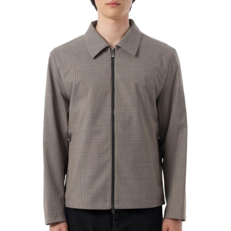 HUGO BOSS Hugo Boss check-pattern jacket