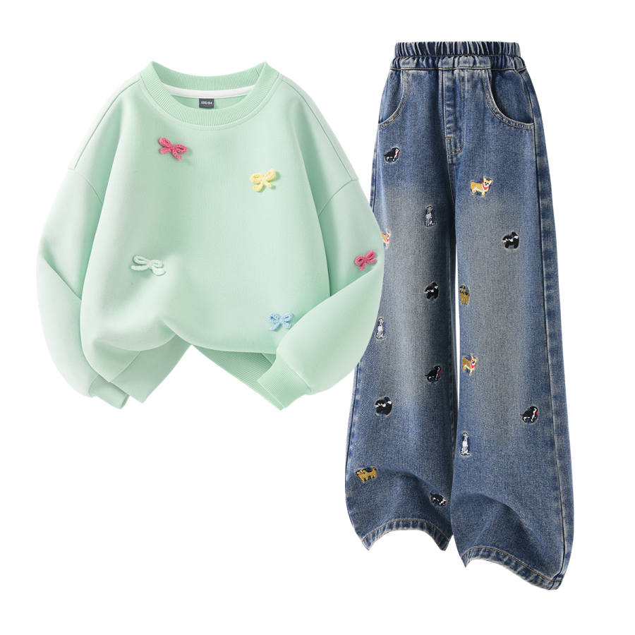 Disney Kids Casual Sportswear Crew Neck Moderate