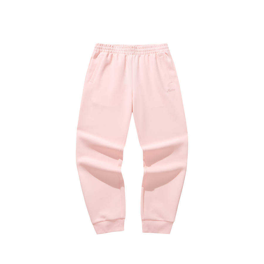 Anta Knitted Sweatpants Women's Apricot Blossom Pink