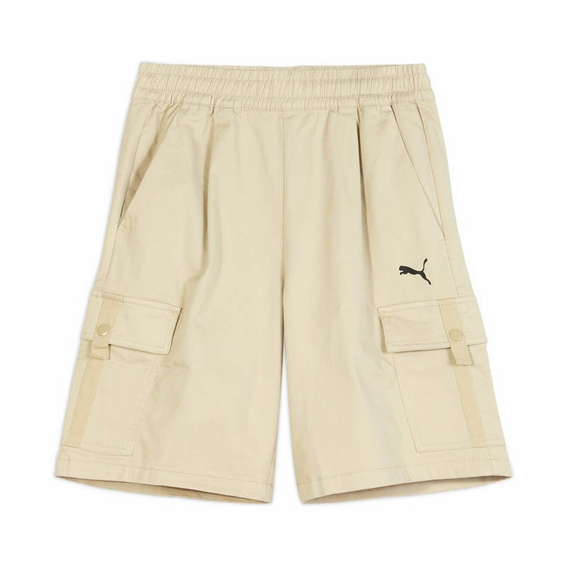 PUMA PUMA Woven Cargo Shorts Men's Khaki Moderate