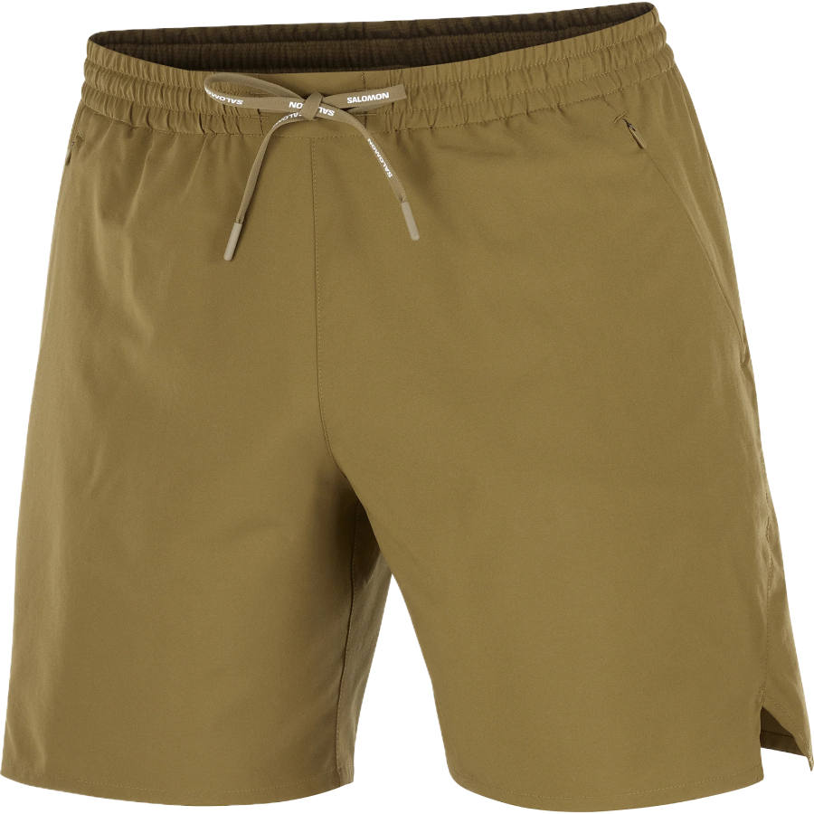 SALOMON Sports Shorts Men's Bright Olive Moderate