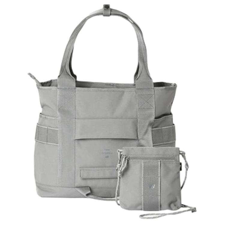 New Balance New Balance Nylon Tote Bag, Shopping Bag, Handbag Unisex Gray