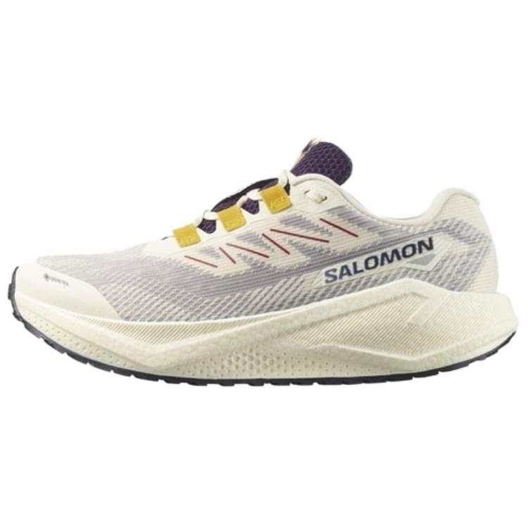 SALOMON AERO BLAZE 3 Rubber Trail Running Shoes Men's White Gray