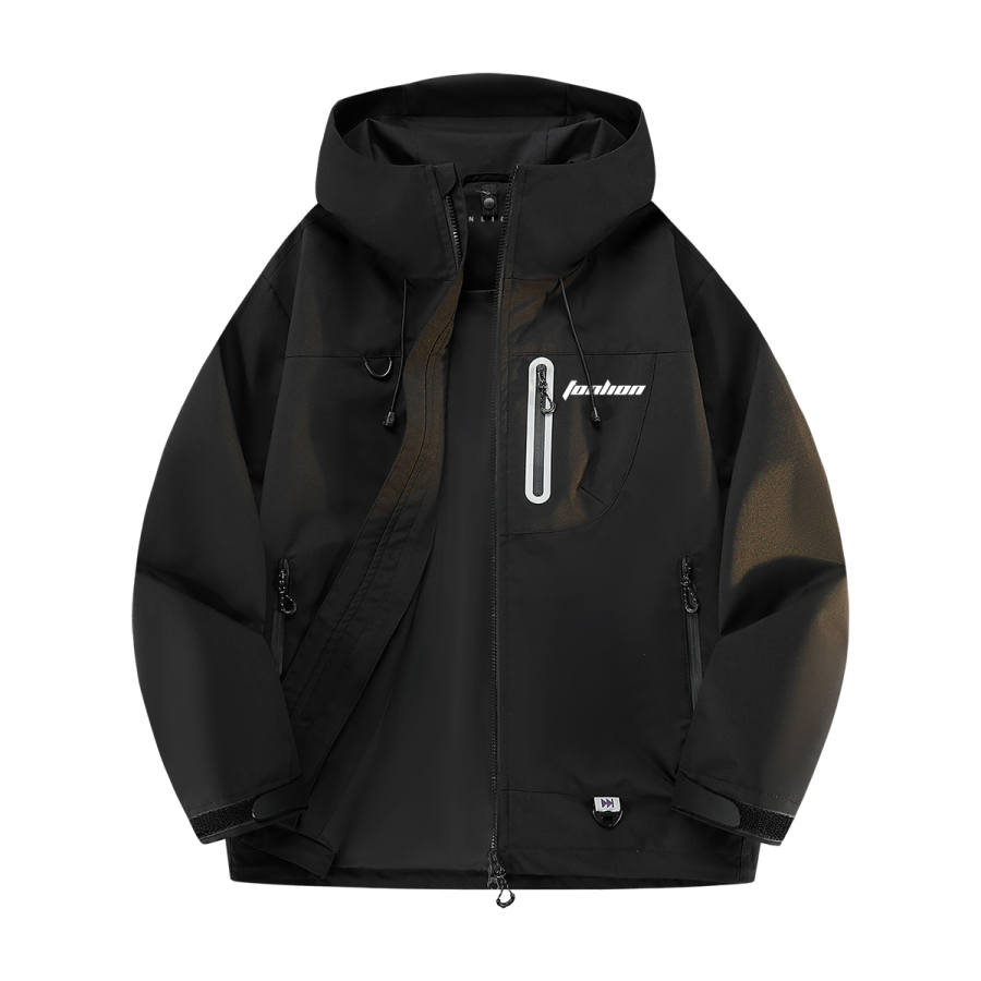 Tonlion Jackets Unisex Hooded Moderate Workwear