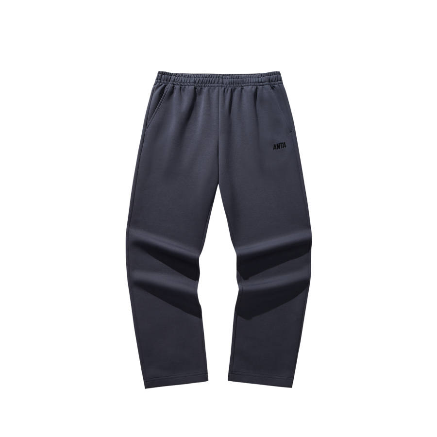 Anta Knitted Sweatpants Men's Men's Gray Clothing