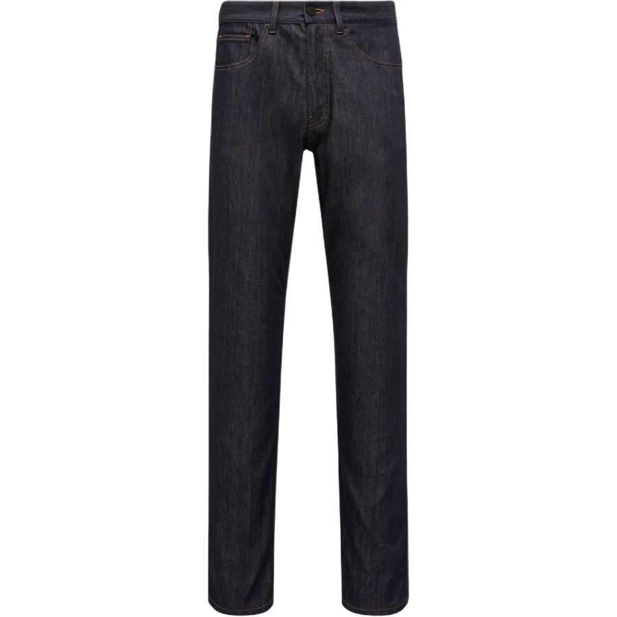 Moncler Jeans Men's Denim Blue Moderate Straight Fit Pants