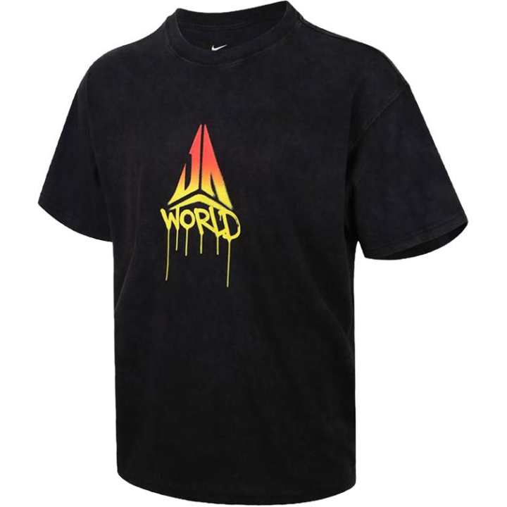Nike Nike T Shirts Men's Black Crew Neck Moderate