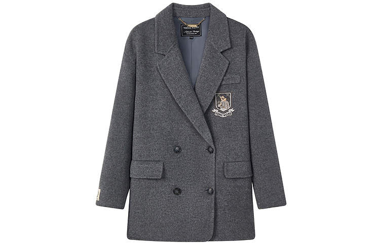 Teenie Weenie Coats Women's Suit Collar Moderate