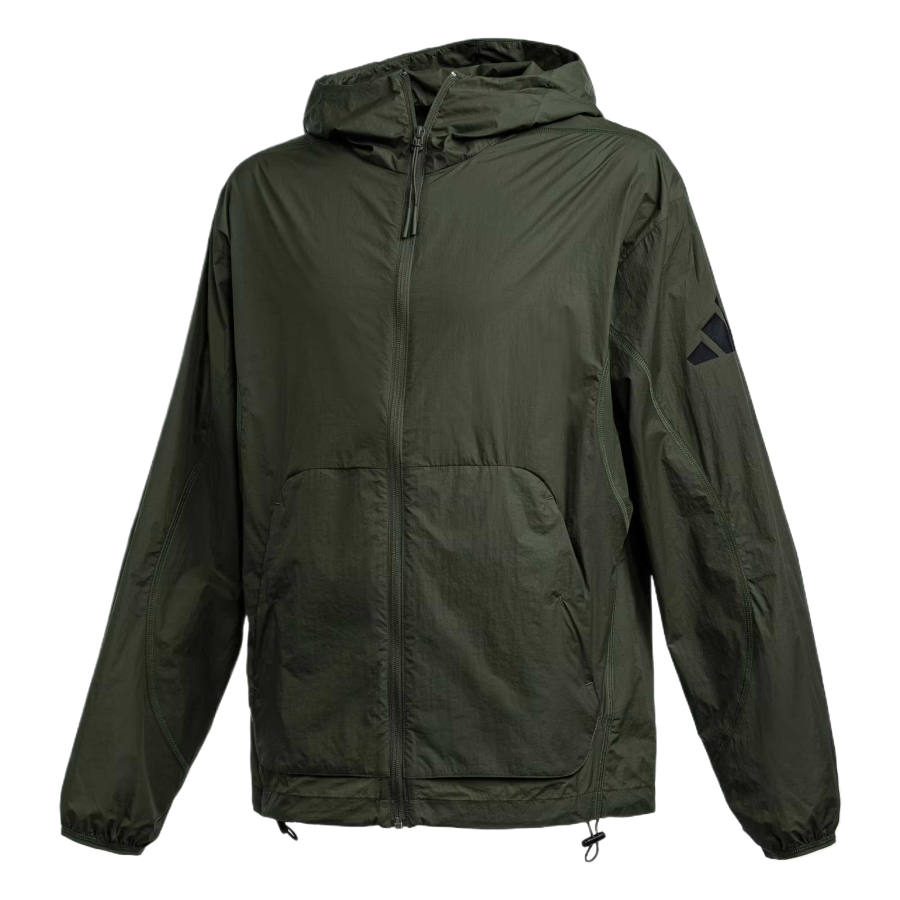 Adidas Adidas Sportswear Jackets Men's Olive Green Hooded Moderate Other