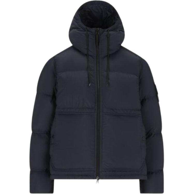 STONE ISLAND STONE ISLAND Drawstring Hooded Puffer Jacket