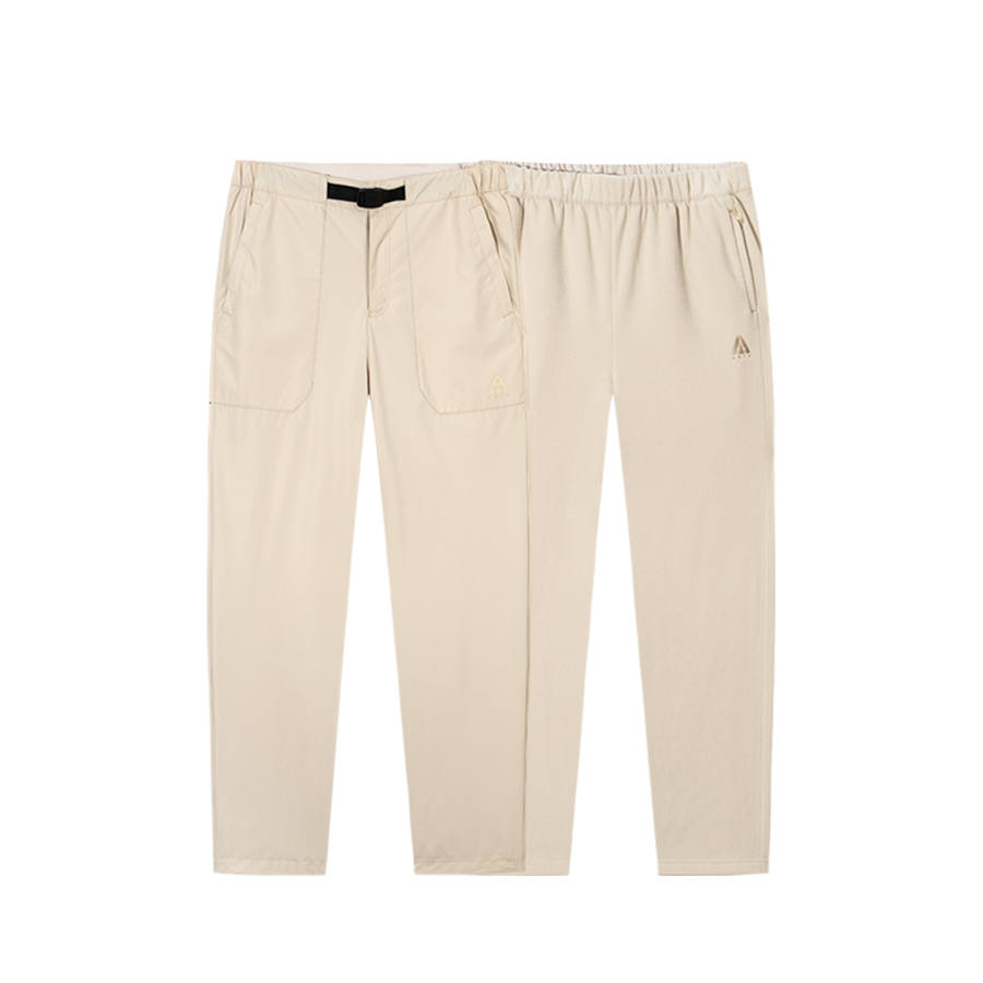 ANTA Windbreaker Pants Men's Light Smoke Gray 2 Moderate Other