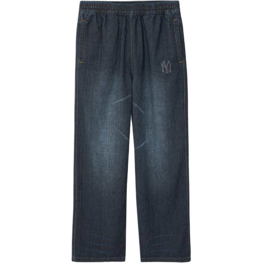 New Era Jeans Unisex Black Moderate Wide Leg Pants