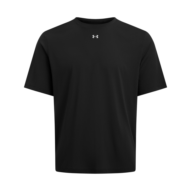 Under Armour T Shirts Men's Black 001 Crew Neck Moderate