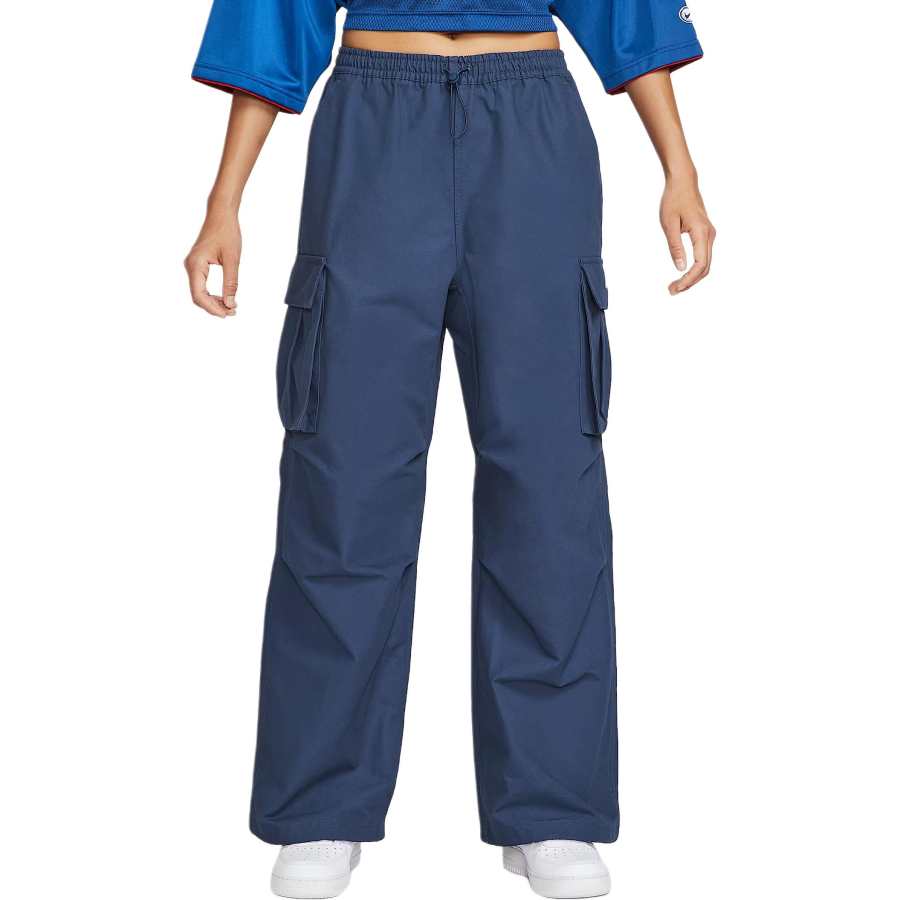 Nike Nike Clothing Cargo Pants Women's Marine Blue Moderate Cargo Pants