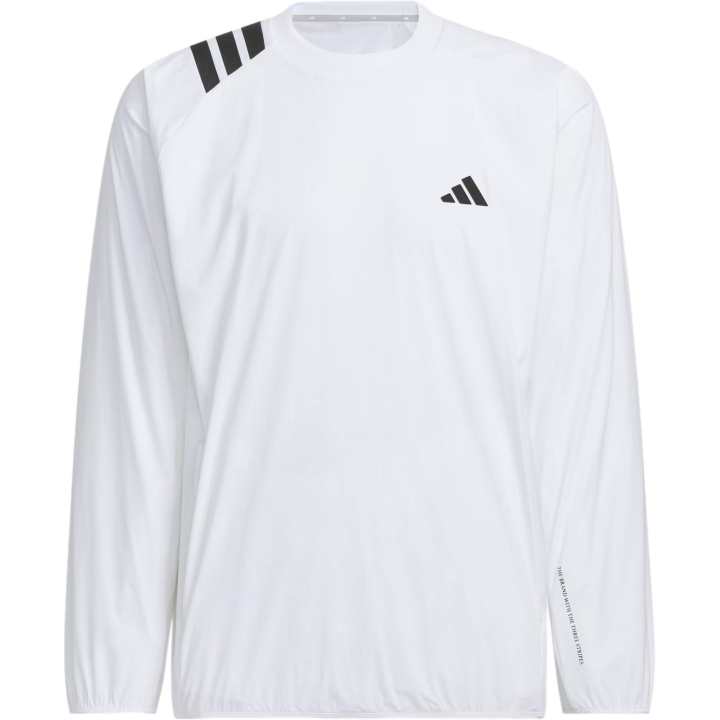 Adidas Adidas Sweatshirts Men's White Crew Neck Moderate