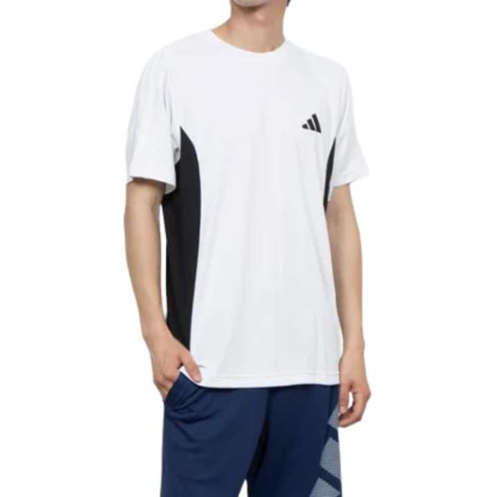 Adidas Adidas T Shirts Men's White Crew Neck