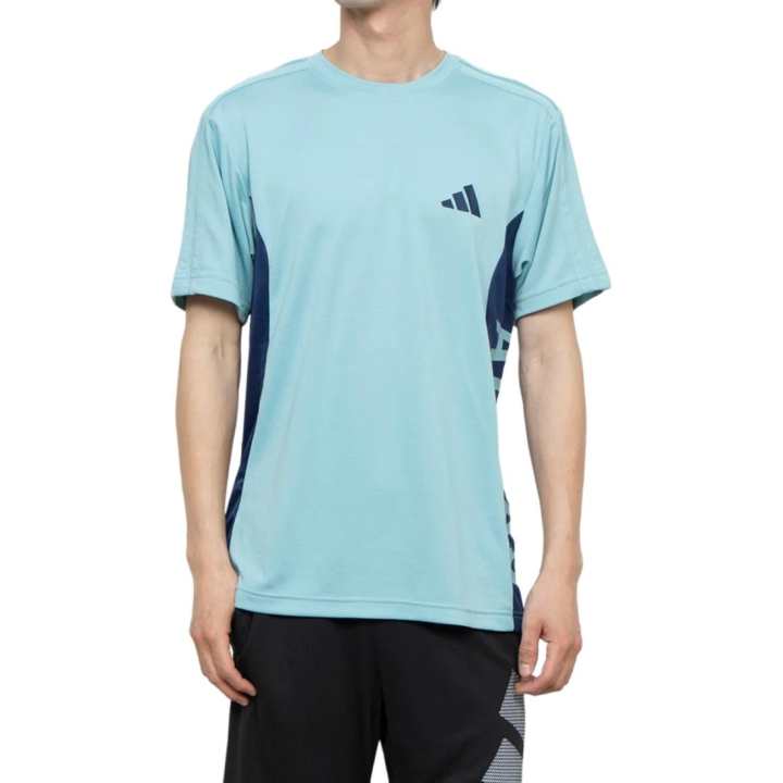 Adidas Adidas T Shirts Men's Dark Blue Crew Neck