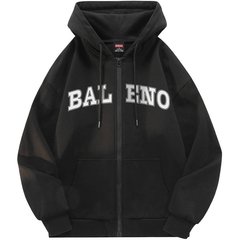 BALENO Sweatshirts Unisex Hooded Moderate Cardigan