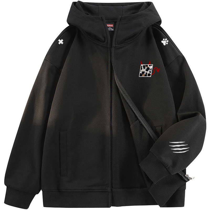 BALENO Sweatshirts Unisex Hooded Moderate Cardigan