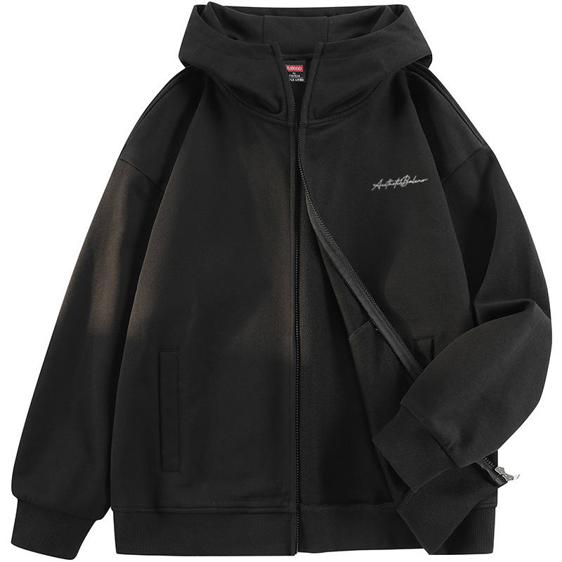 BALENO Sweatshirts Unisex Hooded Moderate Cardigan