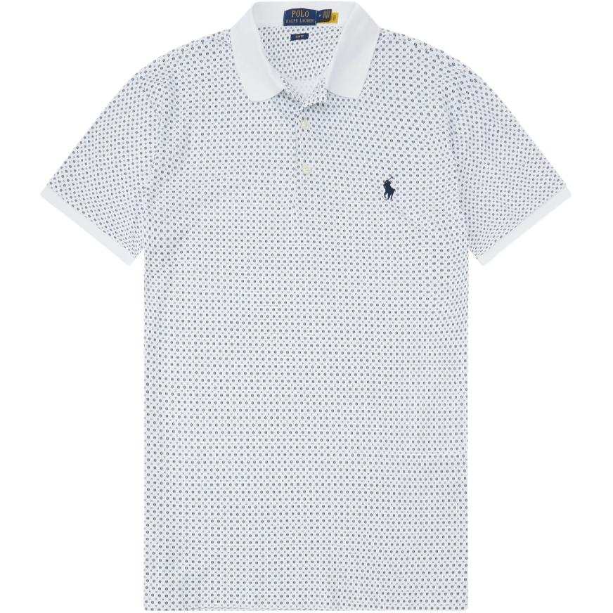 Polo Ralph Lauren SS25 Polo Shirt Slim Fit Men's White