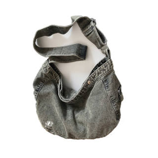 BEN SHERMAN Denim Shoulder Bag Regular Unisex Multicolor