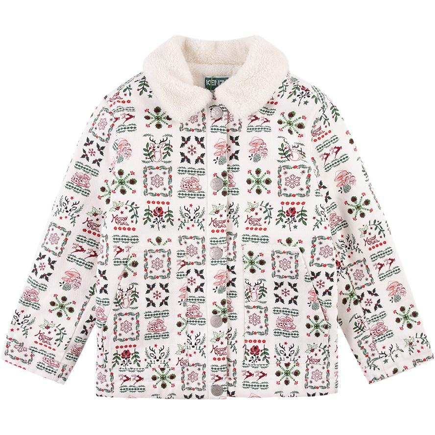 KENZO KENZO Denim Jacket FW23 Multicolor Kids'