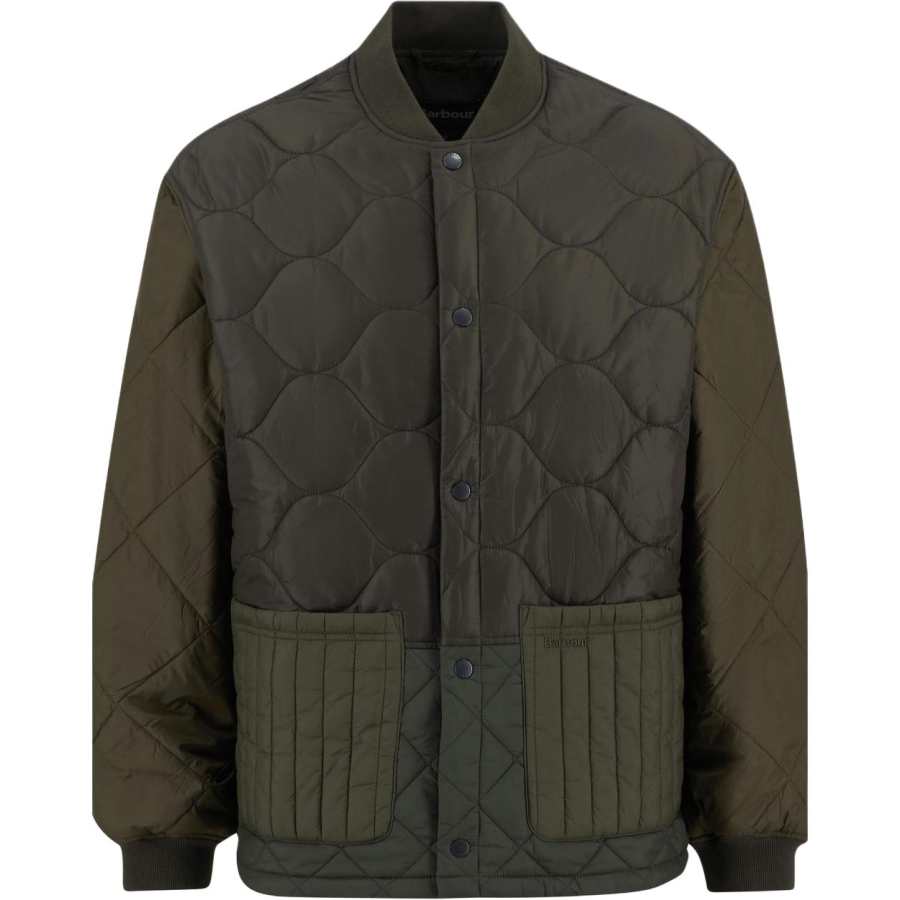 BARBOUR Barbour Liddesdale quilted bomber jacket