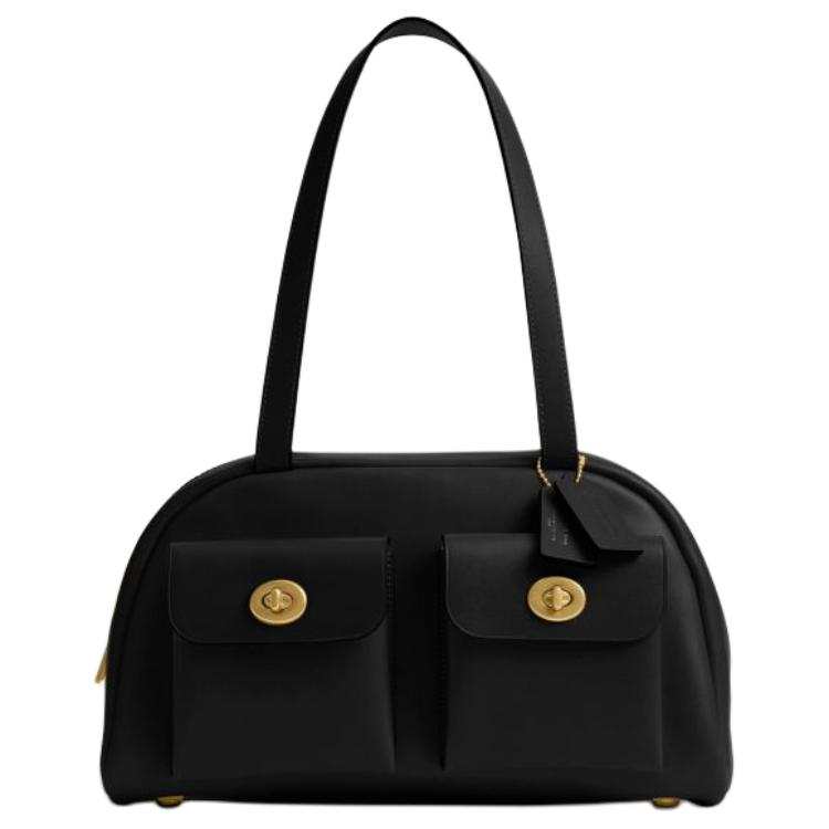 COACH Originals Cow Leather Handbag Large Women's Black