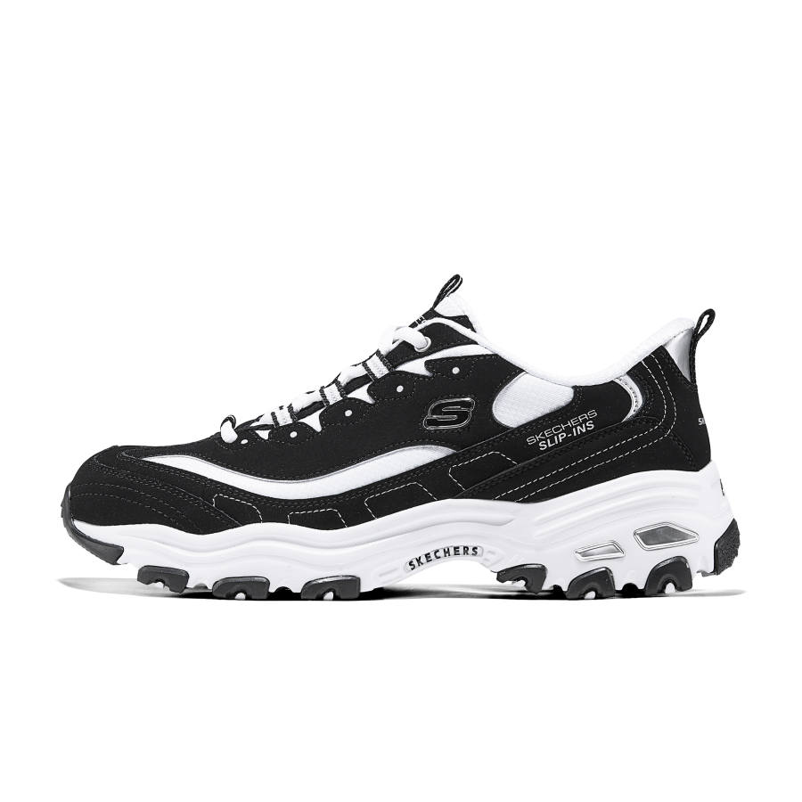 Skechers D'Lites 1.0 Low top Chunky Sneakers Men's Black White