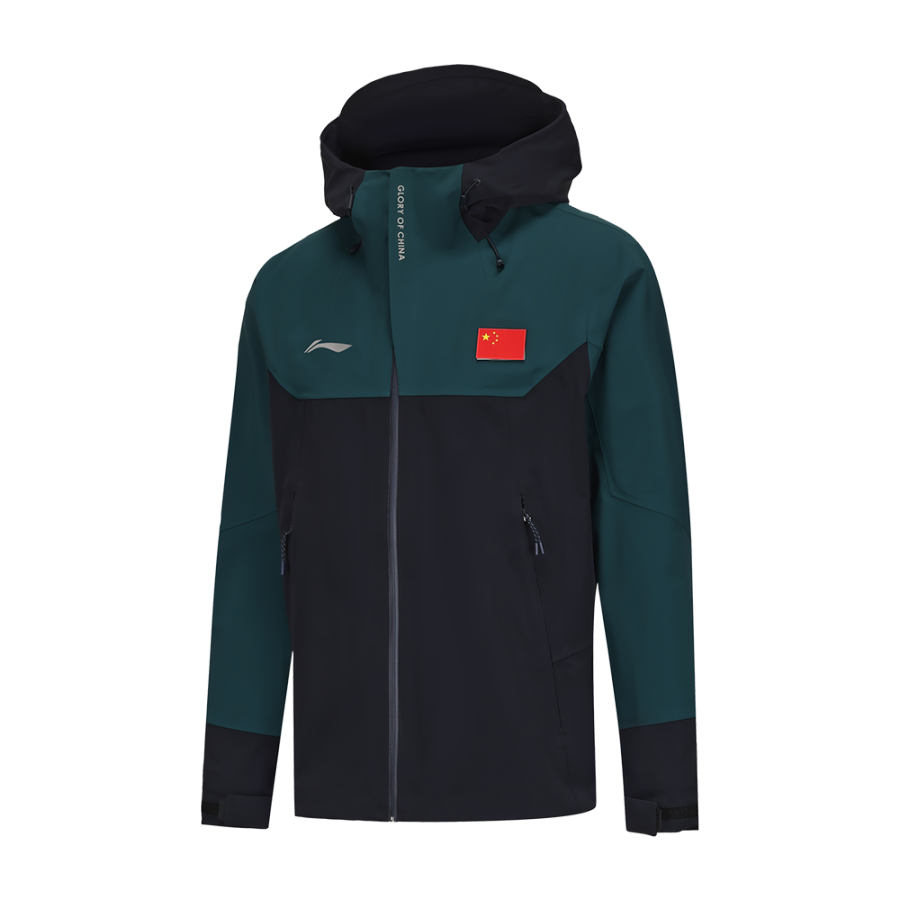 Li-Ning Li Ning Jackets Unisex Army Green Hooded Moderate Other