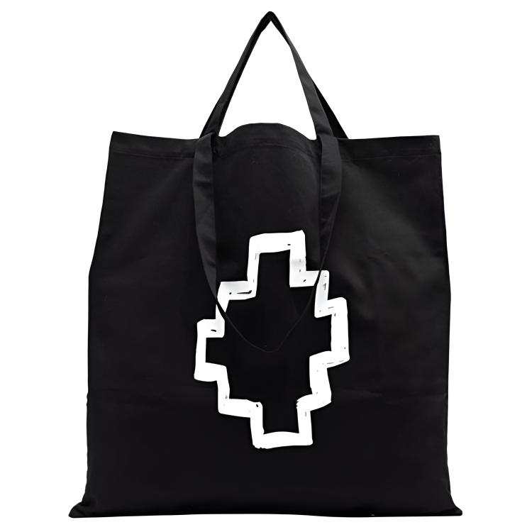 Marcelo Burlon Cotton Handbag Regular Unisex Black