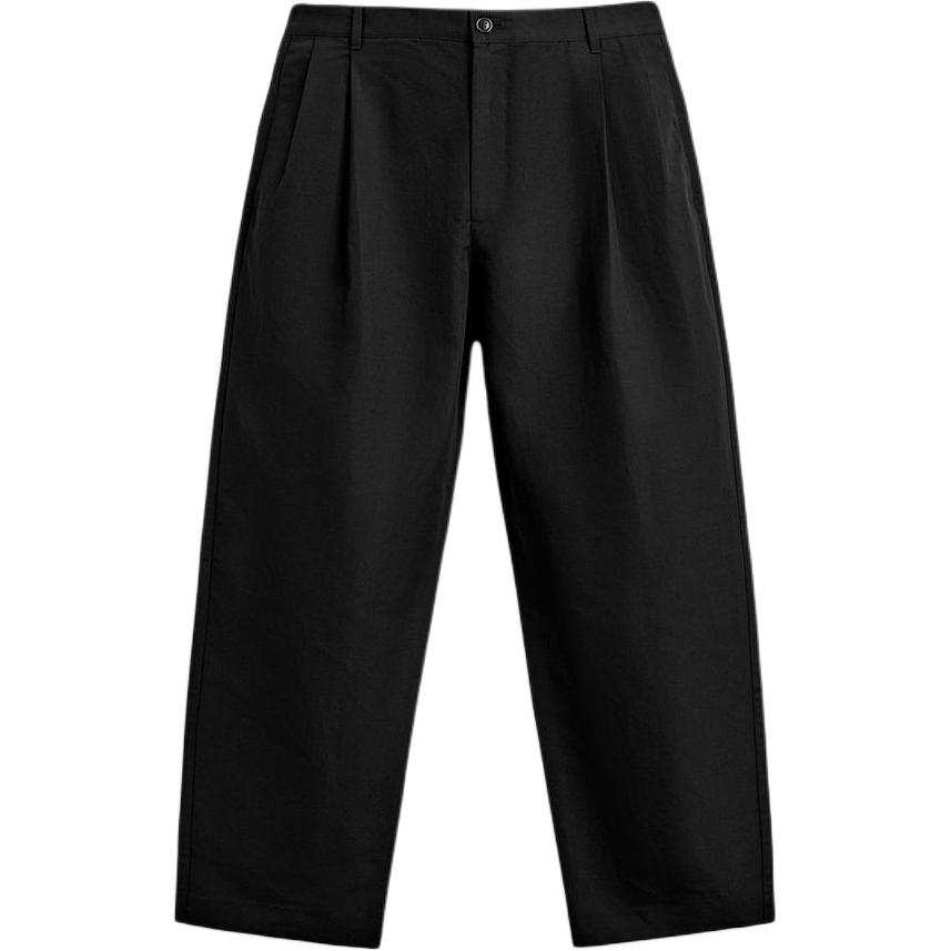 ZARA Casual Pants Men's Black Moderate Straight Fit Pants