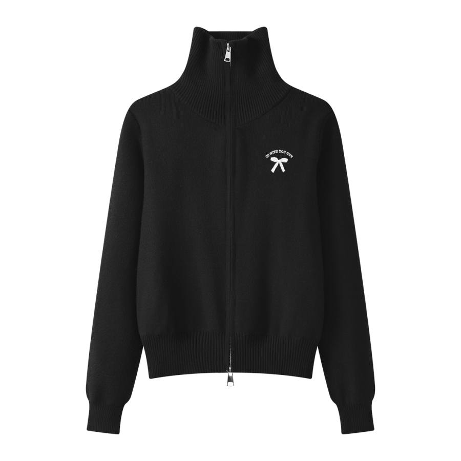 Tonlion Knitwear Unisex Lapel Moderate Cardigan