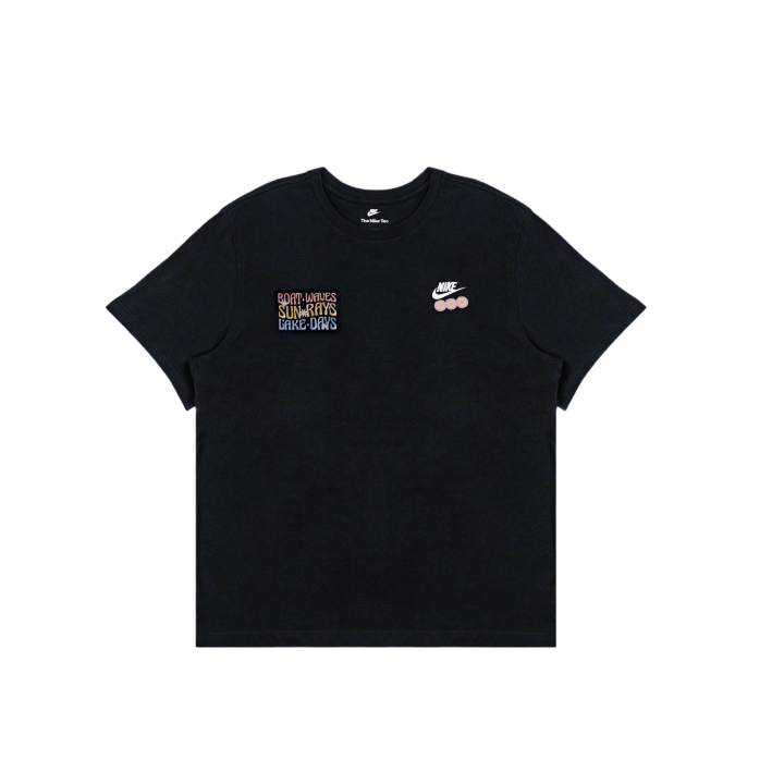 Nike Nike T Shirts Men's Black Crew Neck Moderate