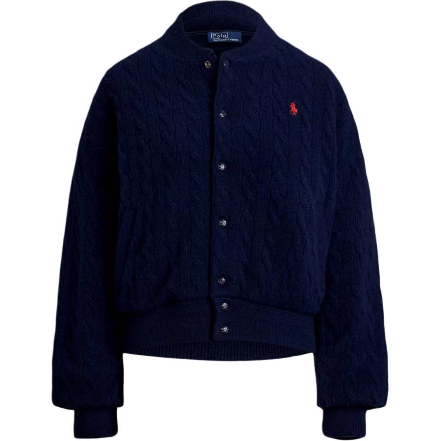 Polo Ralph Lauren FW25 Puffer Jacket Loose Fit Women's Spring Marine Heather
