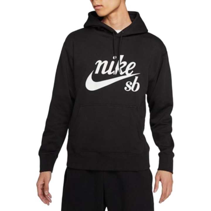 Nike Nike Clothing Sweatshirts Men's Black Hooded Moderate
