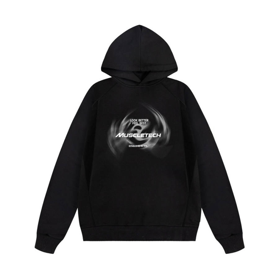 MUSCLETECH MUSCLETECH Sweatshirts Unisex Hooded Moderate Regular