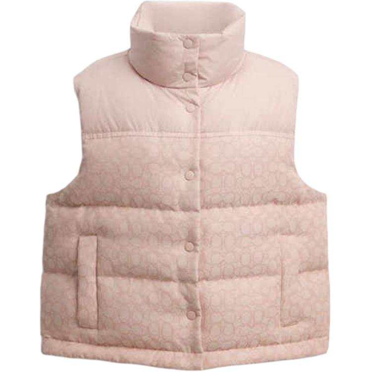 COACH COACH Down Vests Women's Quartz Turtleneck Moderate Other