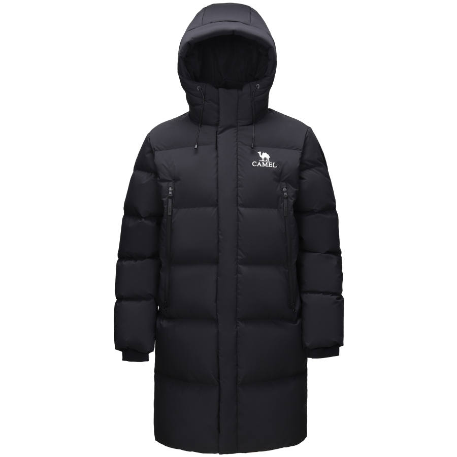 CAMEL CAMEL Down Jackets Unisex Hooded Thickened Puffer Jacket