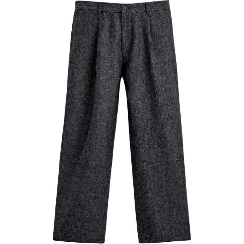 ZARA Suit Pants Men's Zebra Print Gray Moderate
