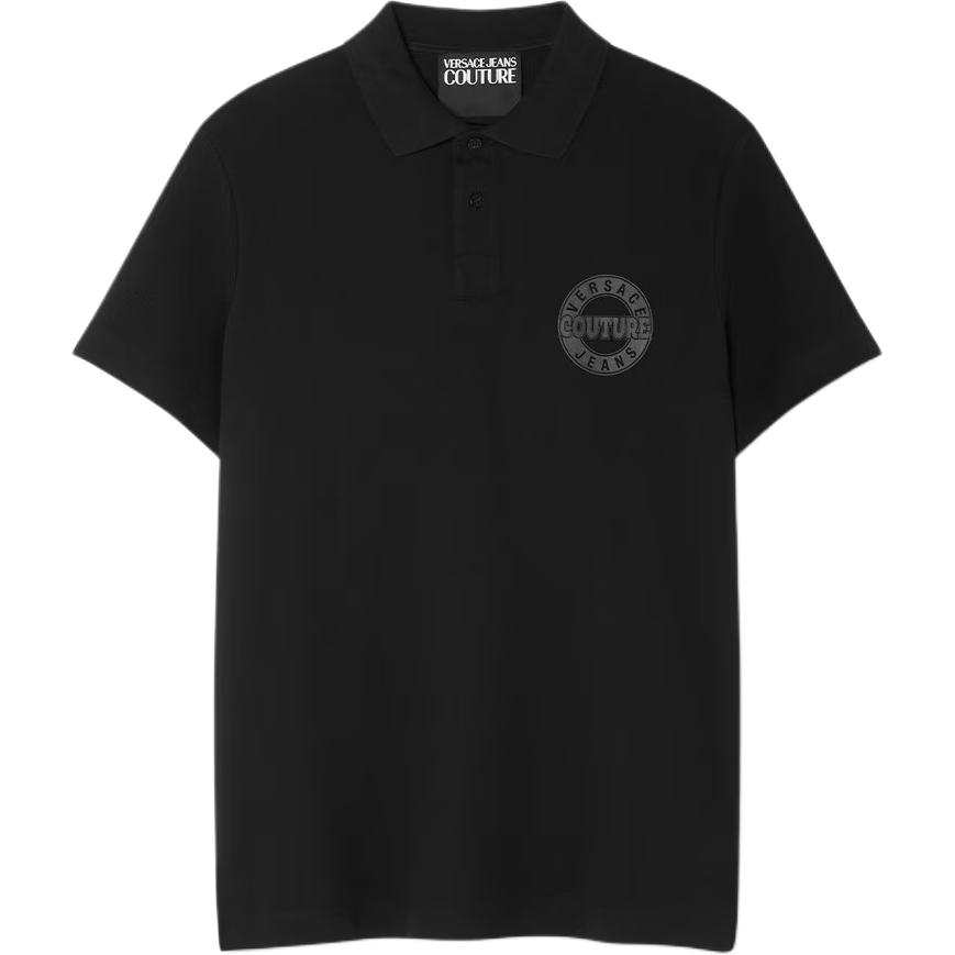 Versace Jeans Couture logo cotton polo shirt