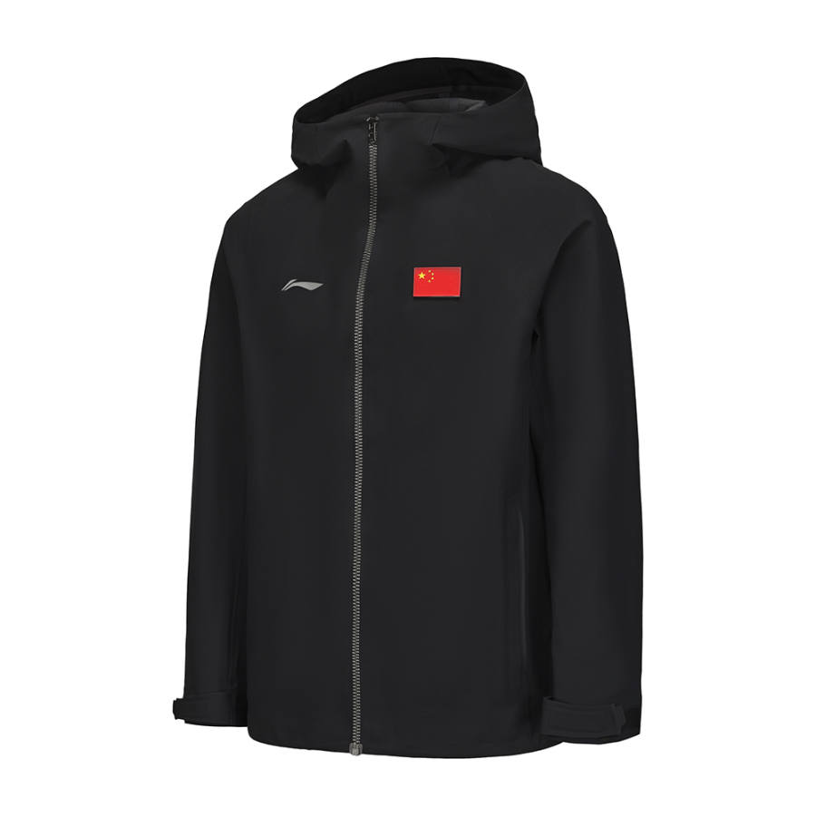 Li-Ning Li Ning Jackets Unisex Black AFDVF05 1 Hooded Moderate Other
