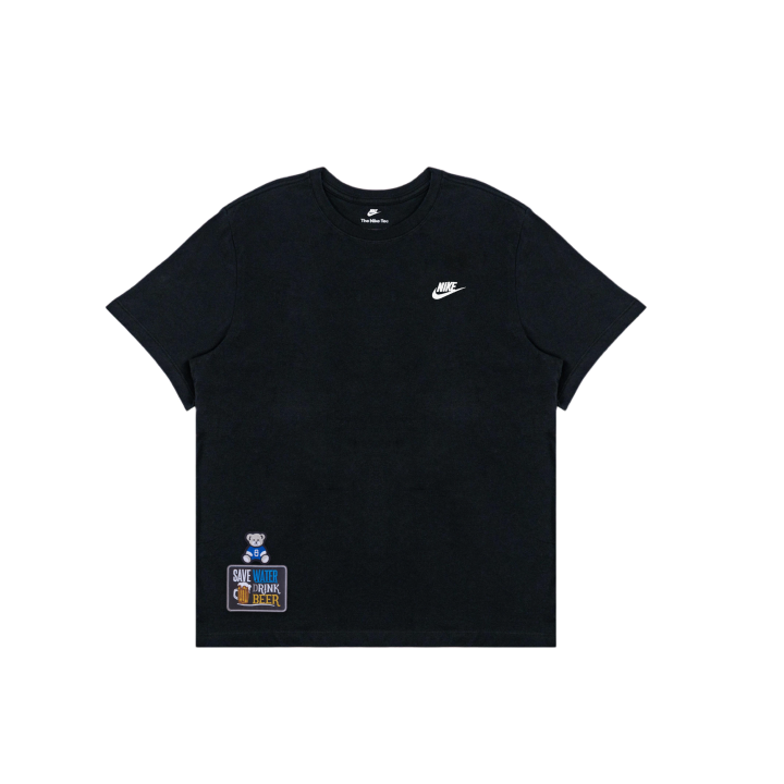 Nike Nike T Shirts Men's Black Crew Neck Moderate