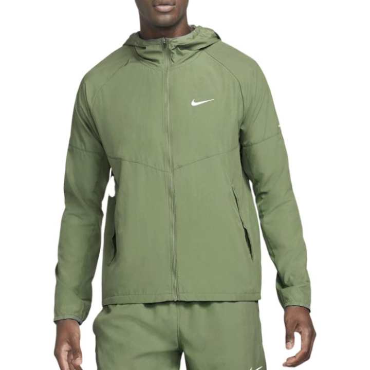 Nike Nike Clothing Jackets Men's Green Hooded Moderate Other