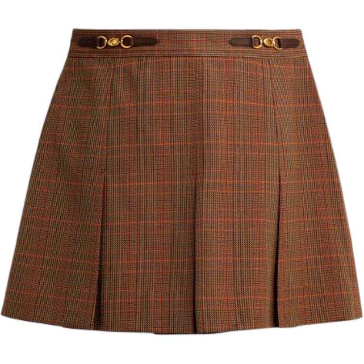 COACH FW25 Casual Short Skirts Women's
