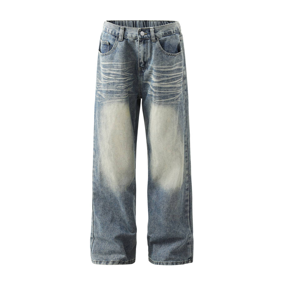 MINISO MINISO Jeans Unisex Moderate Straight Fit Pants