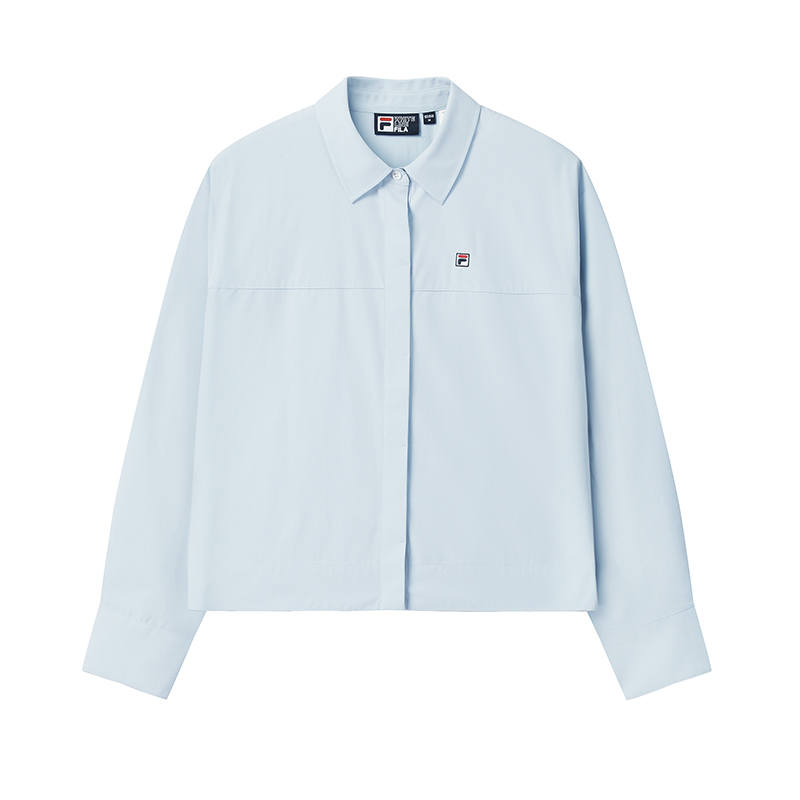 FILA Heritage Shirts Women's Alice Blue Lapel Moderate Other