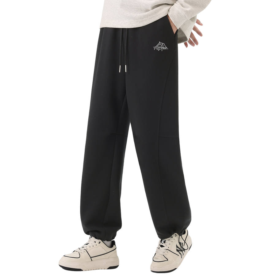 Tonlion Casual Pants Unisex Moderate Sweatpants